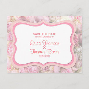 Postal De Anuncios Flores de tonos pasteles