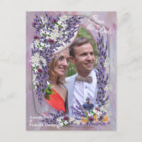 Flores de tubérculo y lavanda