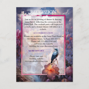 Postal De Anuncios Flores místicas del reino sobrenatural