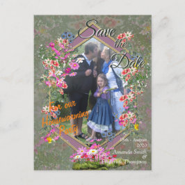 Postal De Anuncios Flores silvestres Cosmos