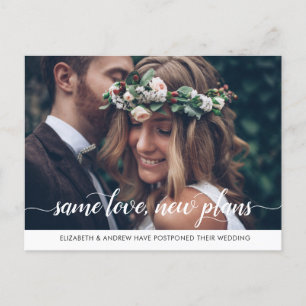 Postal De Anuncios Foto de amor igual moderno nuevos planes cambio de