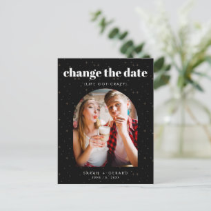 Postal De Anuncios Foto de estrellas celestes Cambiar la fecha