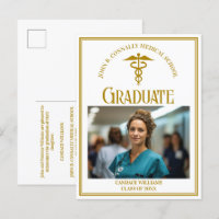 Foto de graduación de la escuela de medicina en do