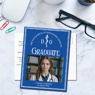 Postal De Anuncios Foto de graduación de la escuela de medicina osteo