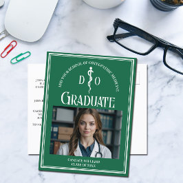 Postal De Anuncios Foto de graduación de la Facultad de Medicina Oste