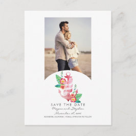 Postal De Anuncios Foto de Nautical Beach Anchor Save the Date