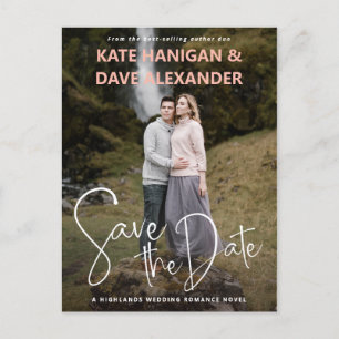 Postal De Anuncios Foto de portada de novela romántica para guardar l