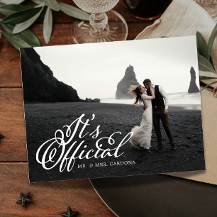 Postal De Anuncios Foto oficial de Elopement