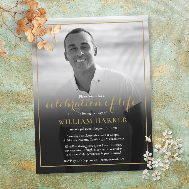 Postal De Anuncios Fotomontaje blanco y negro sobre el funeral de la  (Subido por el creador)