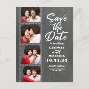 Postal De Anuncios Fotos de Booth Fun de Save the Date