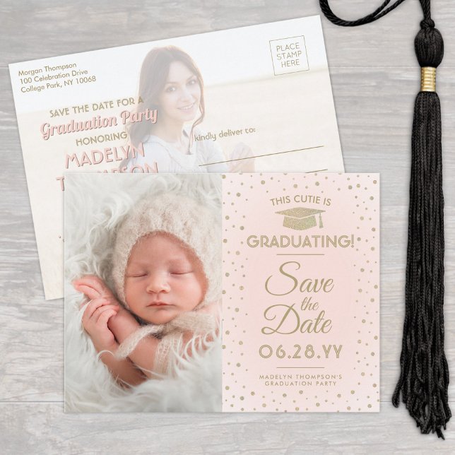 Postal De Anuncios Fotos de Entonces y Ahora Graduación Salva la Fech (Subido por el creador)