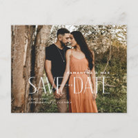 Fotos de Pareja Colage Simple para Salvar la Fecha