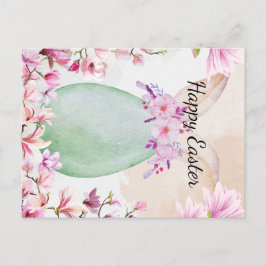 Postal De Anuncios Frohe Ostern -  Osterei mit Magnolien