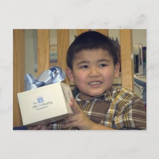 Postal De Anuncios Gala de GOHF Salve la fecha (Anverso)