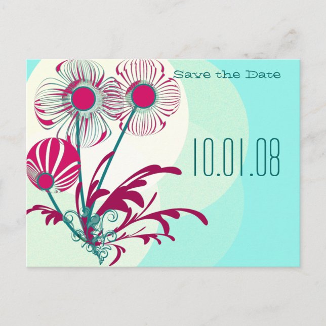 Postal De Anuncios Ganador del Premio Save The Date (Anverso)