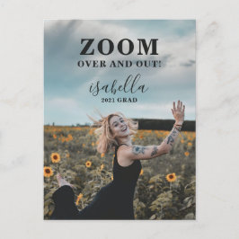 Postal De Anuncios Graduación de fotografía divertida de personalizad