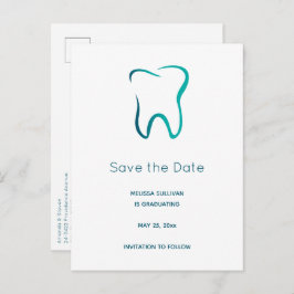 Postal De Anuncios Graduación de imagen médica de odontología dental
