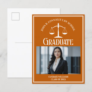 Postal De Anuncios Graduación fotográfica de la Facultad de Derecho B