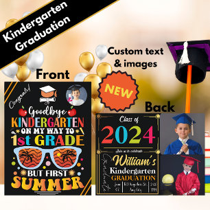 Postal De Anuncios Graduación personalizada de jardines de infancia a