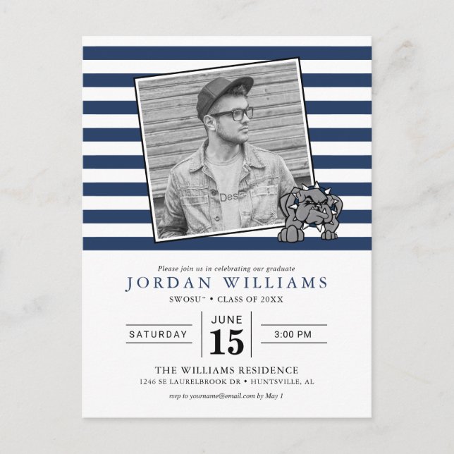 Postal De Anuncios Graduado de SWOSU (Anverso)