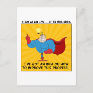 Postal De Anuncios Graduados de MBA conocen las respuestas a todos lo