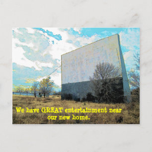 Postal De Anuncios Gran cambio de dirección divertido del