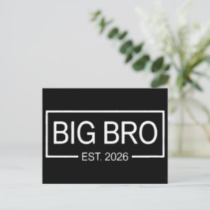 Postal De Anuncios Gran Hermano Est. 2026 Nuevo Embarazo de Big Broth
