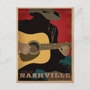 Postal De Anuncios Guarda la Fecha   El Sonido de Nashville