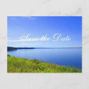 Postal De Anuncios Guarda la fecha, Parque Nacional Grand Teton.