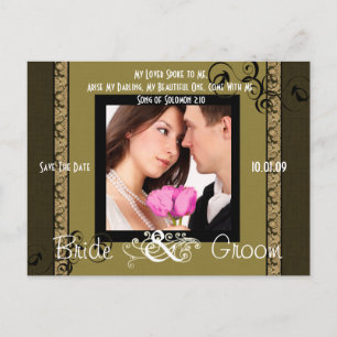 Postal De Anuncios Guardar la fecha con tu foto