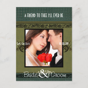 Postal De Anuncios Guardar la fecha con tu foto