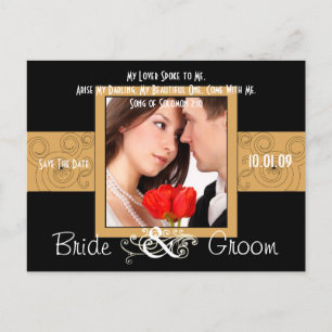 Postal De Anuncios Guardar la fecha con tu foto