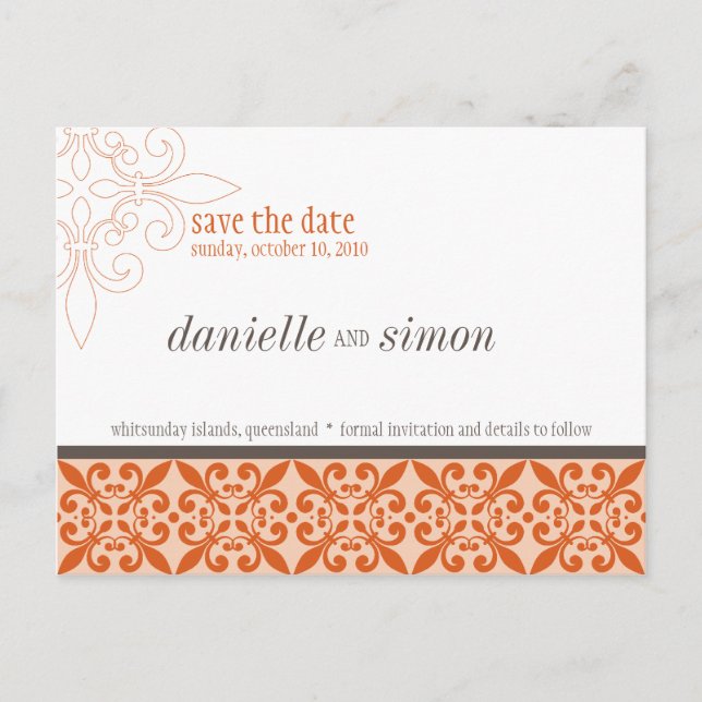 Postal De Anuncios GUARDAR LA FECHA :: fresca 1 (Anverso)