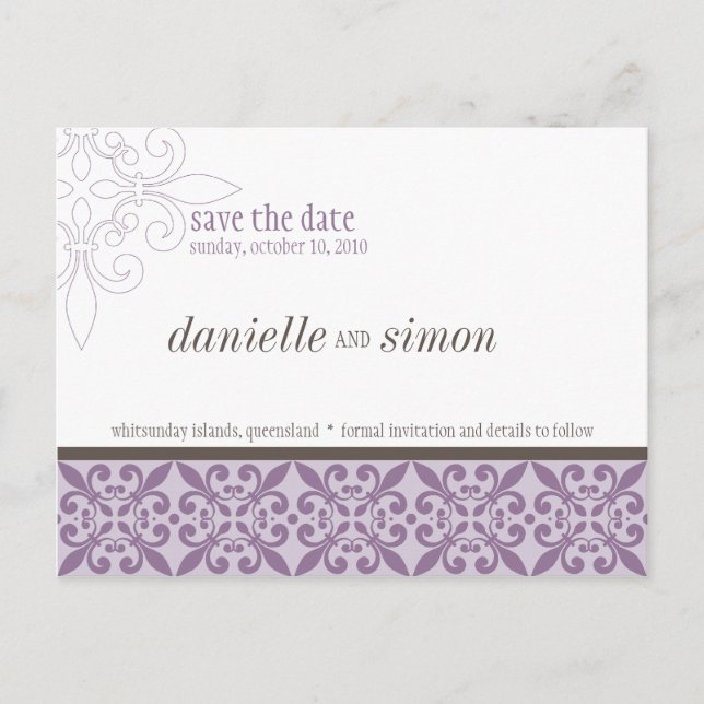 Postal De Anuncios GUARDAR LA FECHA :: fresca 2 (Anverso)