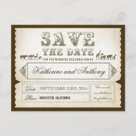 Postal De Anuncios guardar las entradas de fecha ZOO SAFARI