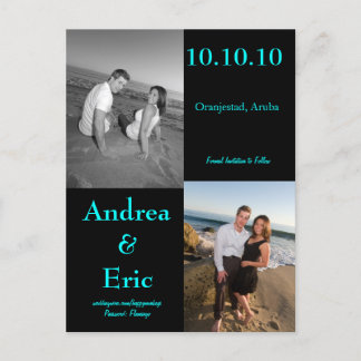 Postal De Anuncios Guardar las fechas