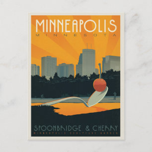 Postal De Anuncios Guarde la fecha   Minneapolis, MN