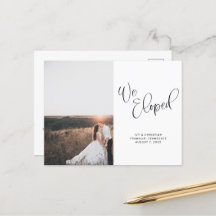 Guión de boda Nos Fugamos Foto