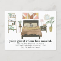 Habitación De Huéspedes De La Moda Boho Movido Nue