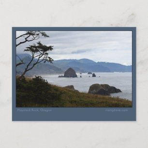 Postal De Anuncios Haystack Rock, Oregón
