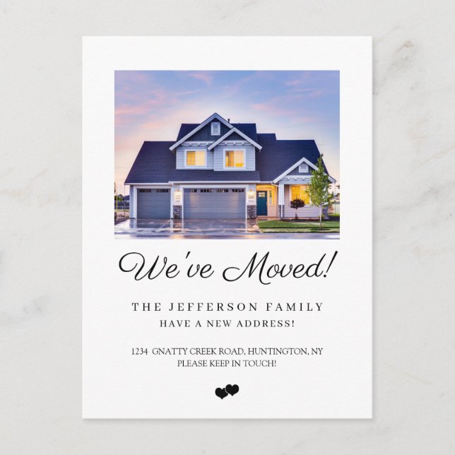 Postal De Anuncios Hemos cambiado el movimiento de la foto de la dire (Anverso)