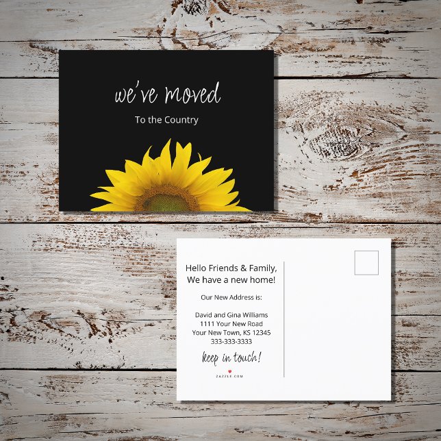 Postal De Anuncios Hemos movido a la moda del girasol (Subido por el creador)