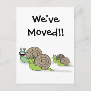 Postal De Anuncios Hemos movido caracoles de la casa