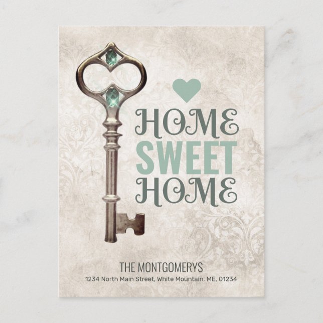 Postal De Anuncios Hemos movido el cambio de dirección de la damasco  (Anverso)