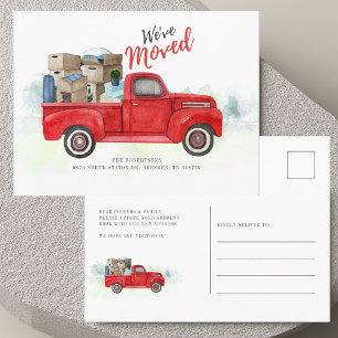 Postal De Anuncios Hemos movido el cambio de dirección de la Invitaci