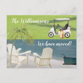 Postal De Anuncios Hemos movido el movimiento de golf de Budget Ocean