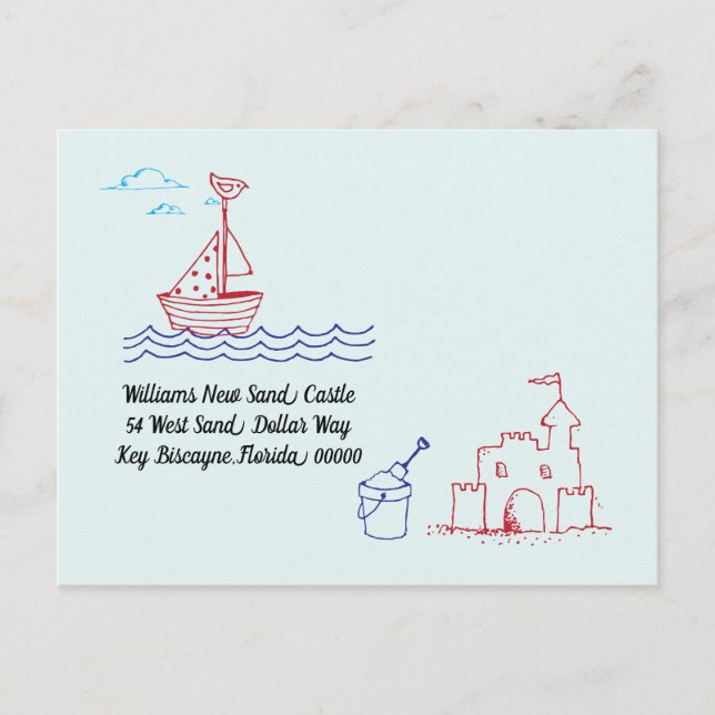 Postal De Anuncios Hemos movido el nuevo barco de vela de la (Anverso)