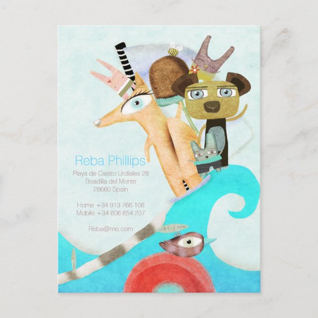 Postal De Anuncios Hemos movido España (Anverso)