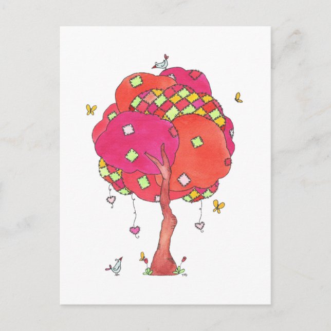 Postal De Anuncios Hemos movido tarjetas, parches (Anverso)