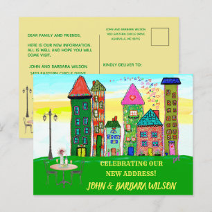 Postal De Anuncios Hemos Mudado Budget City Apartment Houses Mudándos